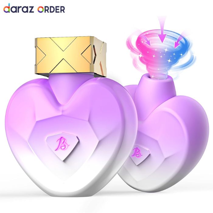 BOMBEX Rose Toy 10-Mode Suction Vibrator