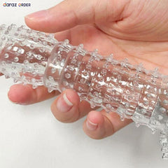 Buy Soft Silicone Reusable Dotted Condom in Pakistan