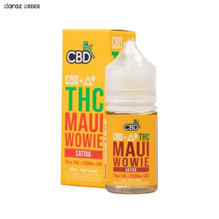 CBDFX THC Vape Juice Maui Wowie 2000Mg In Pakistan