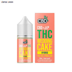 CBDfx THC Vape Juice Wedding Cake Hybrid 2000Mg In Pakistan
