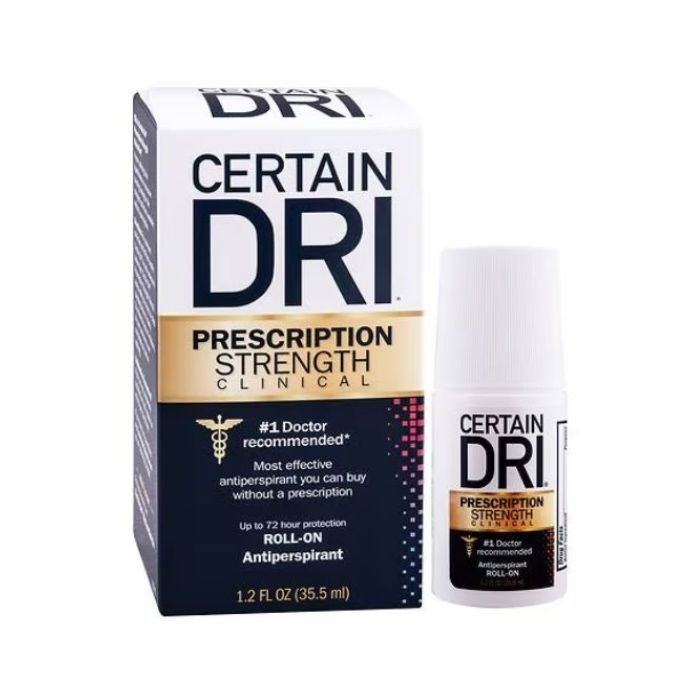 Certain Dri Prescription Strength Clinical 35.5ml In Pakistan - Daraz Order