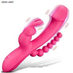 Clitoral NippleRabbit Vibrator Dildo Sex Toys
