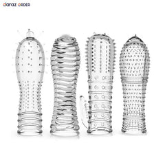 Crystal Sleeve Silicone Spike Condoms In Pakistan