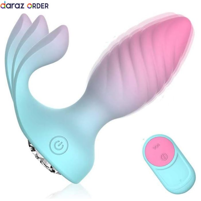 Diamond Comfort Silicone Vibrator  Butt Plug