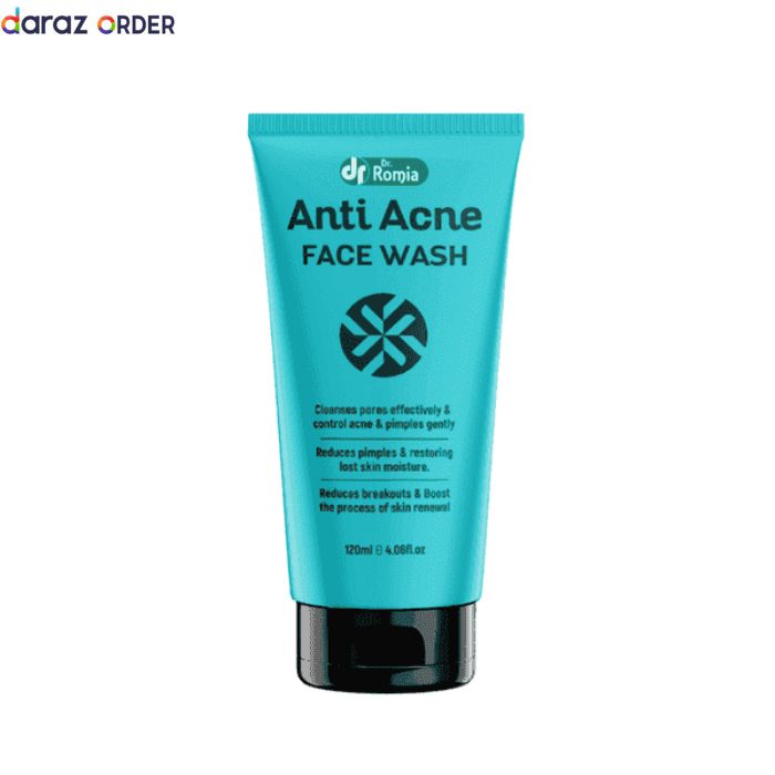 Dr. Romia Anti Acne Face Wash Tube 120Ml