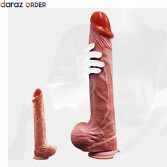 Dual Silicone Long Length Dildo 16 Inch