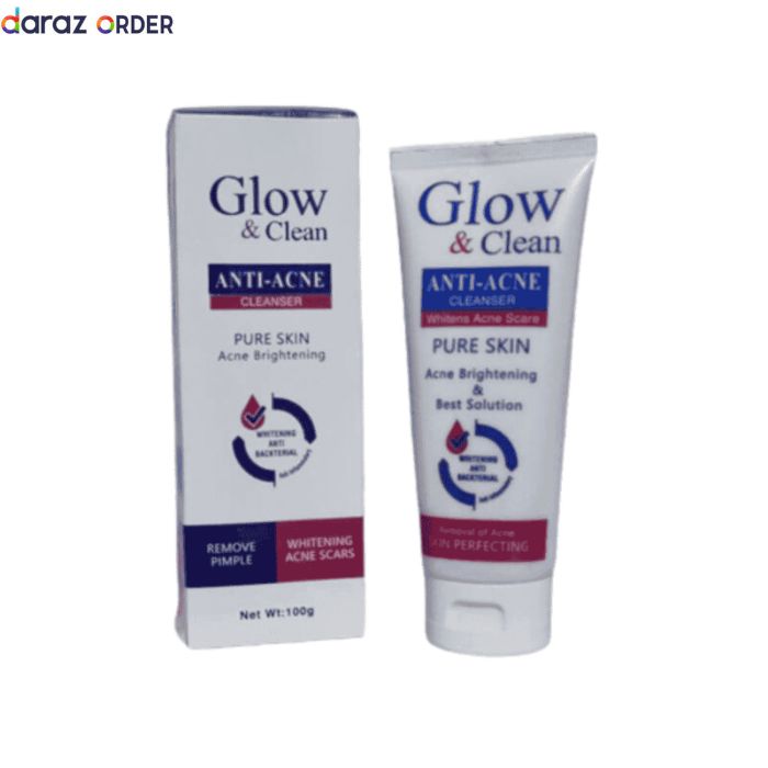 Glow & Clean Anti Acne Cleanser Price in Pakistan