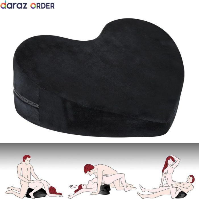 Heart Shape Sex Position Pillow for Couples