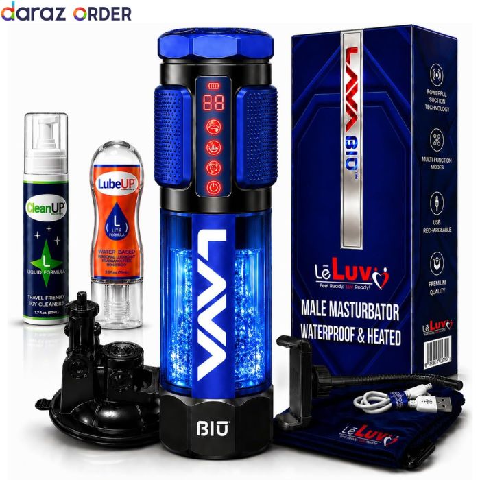 Heated Automatic Male Masturbator Pump