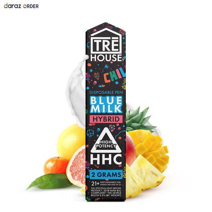 HHC Blue Milk Hybrid Vape Pen 2g