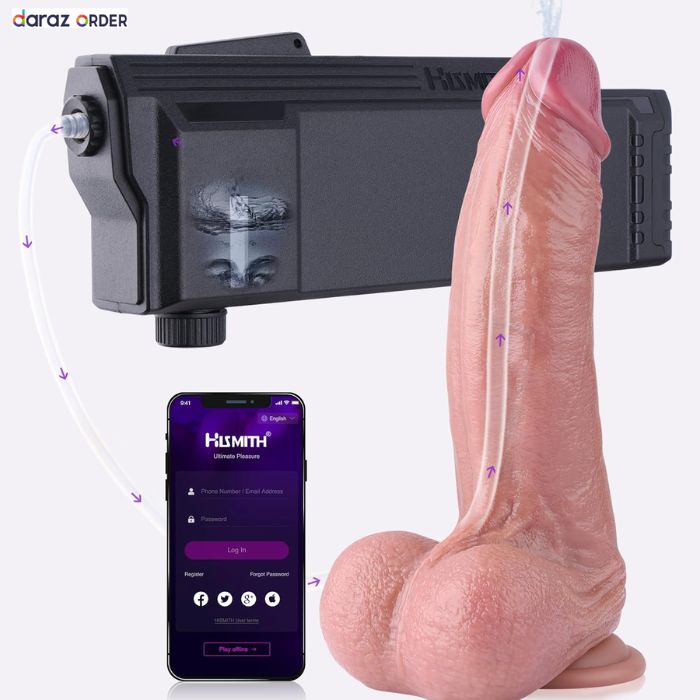 Hismith 10.5 Realistic Dildo with App Controlled