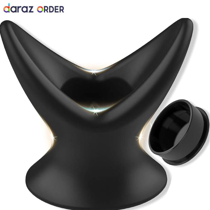 Hollow Expanding Silicone Butt Plug