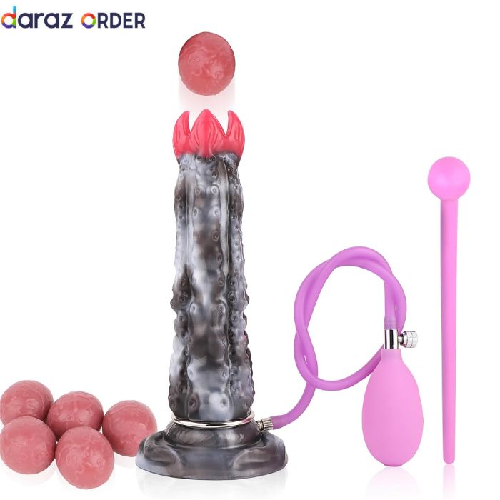 Inflatable Ovipositor Dildo with 5 Eggs In Pakistan