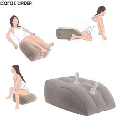 Inflatable Positioning Cushion with Toy Mount