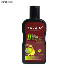 Lichen Dark Brown Hair Color Shampoo 200ml In Pakistan
