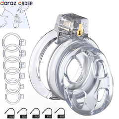 Long-Term Wear Silicone Chastity Cage