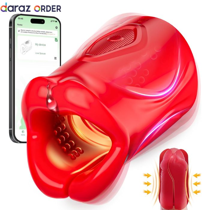 Male Vibrator with 9 Modes & App Control