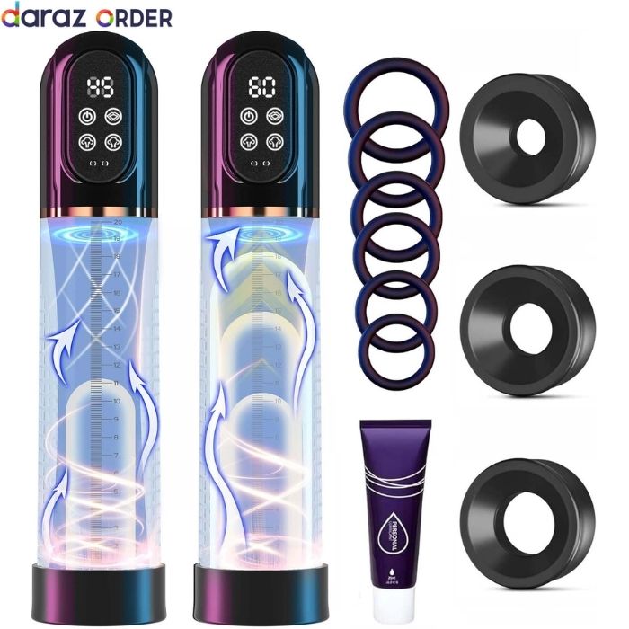 LCD Men’s Personal Care Penis Pump