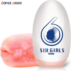 Masturbator Egg 3D Oral Sex Pocket Pussy