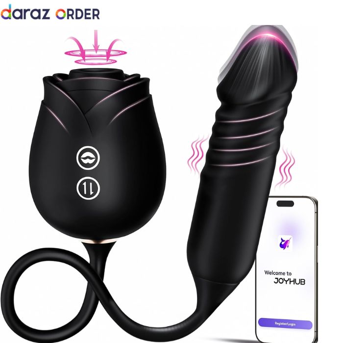 MOOLIGIRL APP Control Rose Vibrator