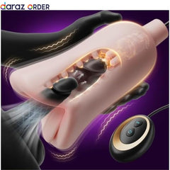 Mouth haped Vibrating Glans Massager