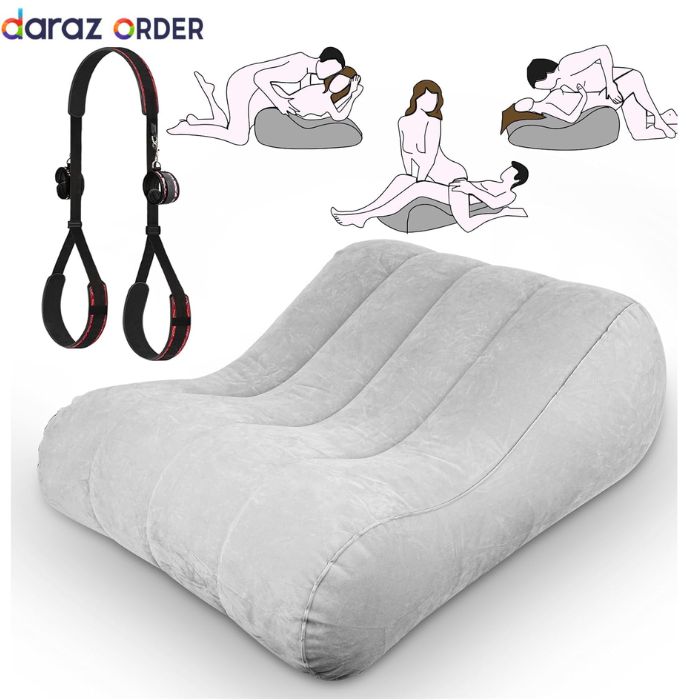 Pillow with Bondage Straps