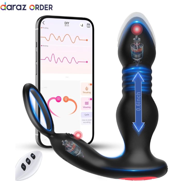 Prostate Massager 7 Modes Remote Control