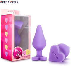 Purple Silicone Butt Plug Blush Novelties