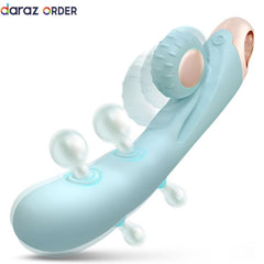 Rabbit Vibrator with Dual Flapping & 8 Modes
