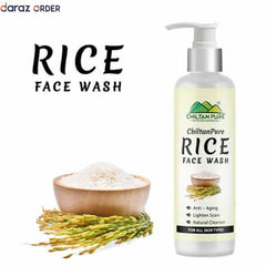 Rice Face Wash – Acts as a Natural Cleanser In Pakistan