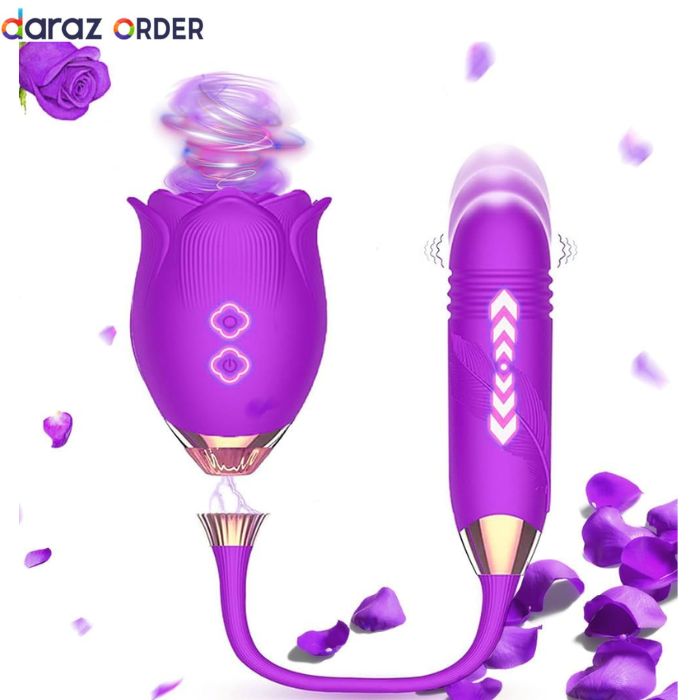 Rose Clitoral Sucker Vibrator