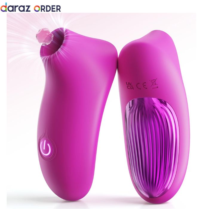 Rose Sucking Vibrator 10 Suction & Vibration In Pakistan