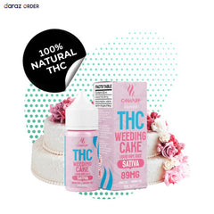 Sativa THC Vape Juice Weeding Cake 89Mg