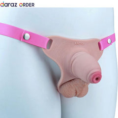 Silicone Chastity Cage with Belt