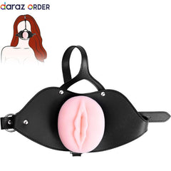 Silicone Pussy Mouth Gag with Belt In Pakistan