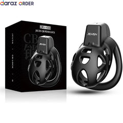Smooth Male Chastity Cage with Key Lock