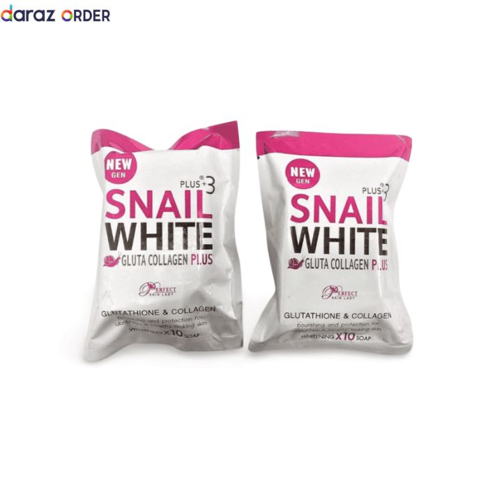 Snail White Gluta Collagen Plus Soap