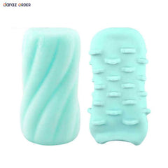 Soft Stretchy Ribbed Men Stroker Pussy