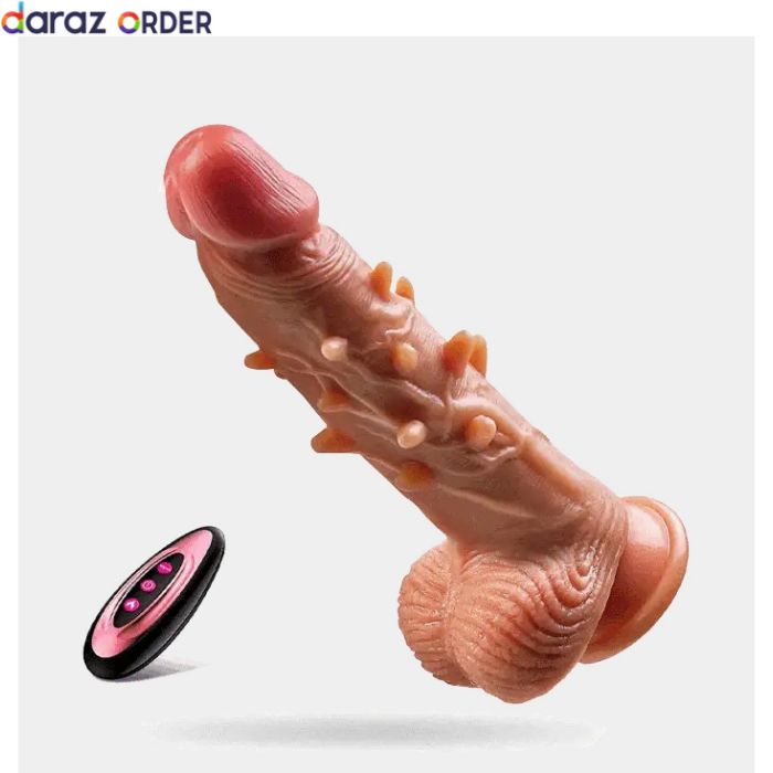 Spiked Sex Dildo Thrusting Sensation 9 Inches