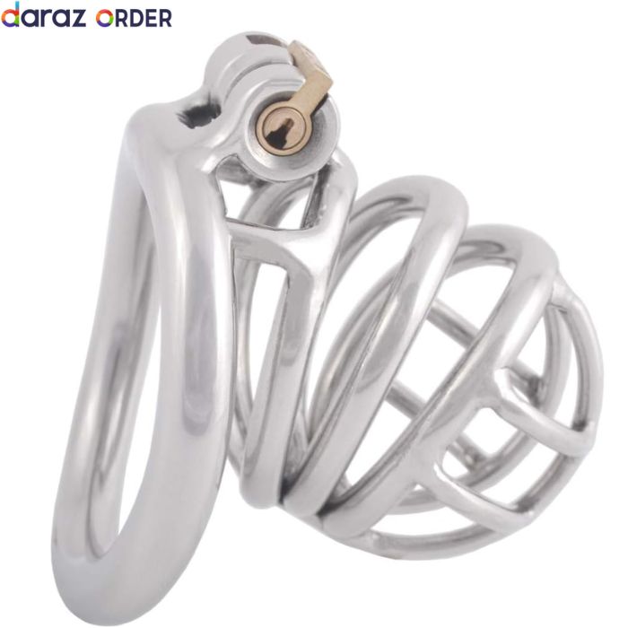 Stainless Steel Small Male Chastity Cage