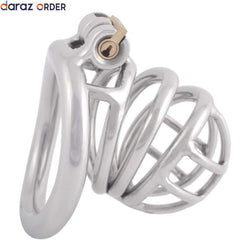 Stainless Steel Small Male Chastity Cage