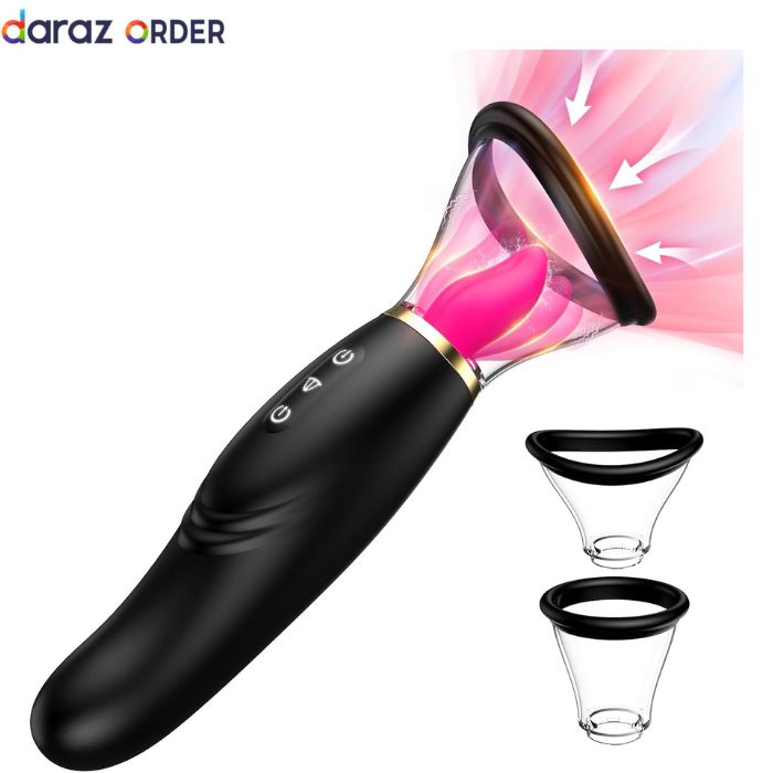 Sucking & Tongue Vibrator 7 Modes