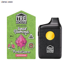 THCA Live Rosin Frosted Guava Sativa Blend THC Vape Pen 3.5g