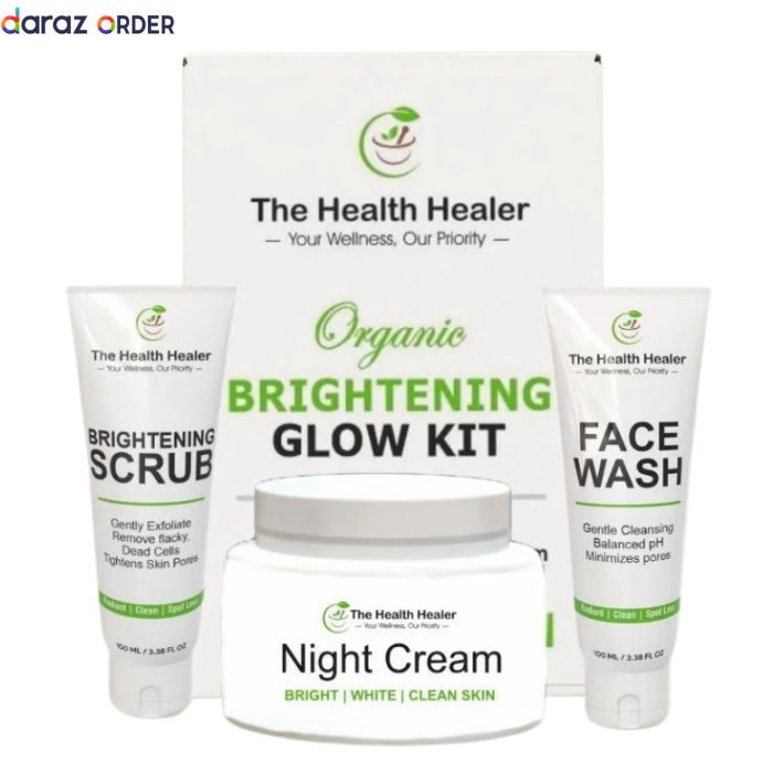 Health Healer 3 In 1 Brightening Glow Kit