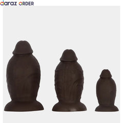 Thick Black Anal Dildo 3 Extra Sizes