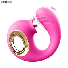Tongue Licking Clitoral G Spot Vibrator