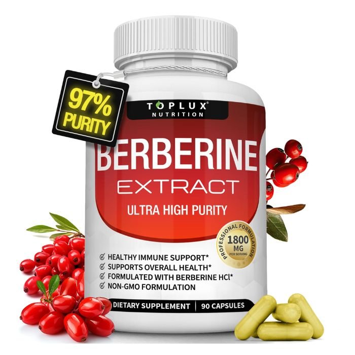 Toplux Nutrition Berberine Extract 60 Capsules In Pakistan - Daraz Order