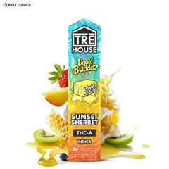TRE House Liquid Budder Sunset Sherbet THCA Vape Pen 2g