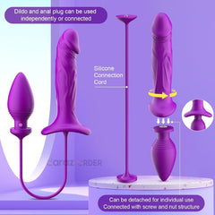 Tuaieu Couples Sex Toys Vibrating Dildo